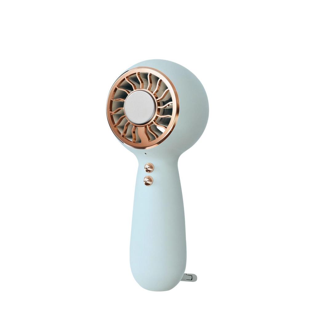 Portable Mini High-Speed USB Charging Fan with Silent Turbine and Ice Pack for Outdoor Use