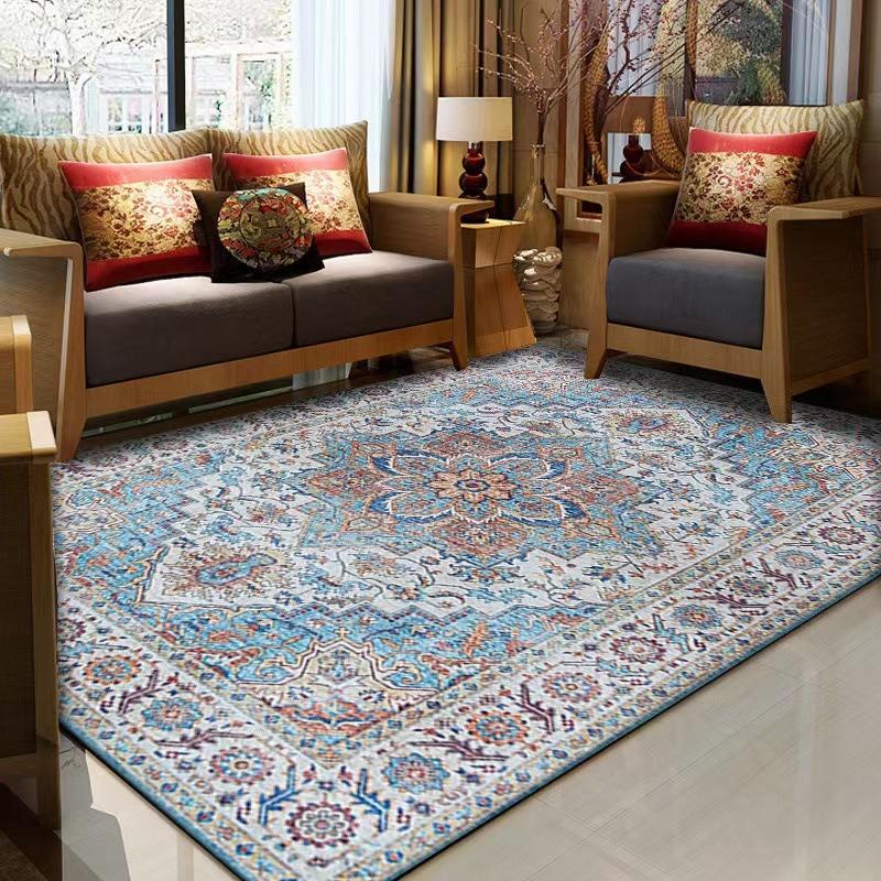 Vintage Persian coffee table carpet Living room, bedroom carpet, bay window carpet