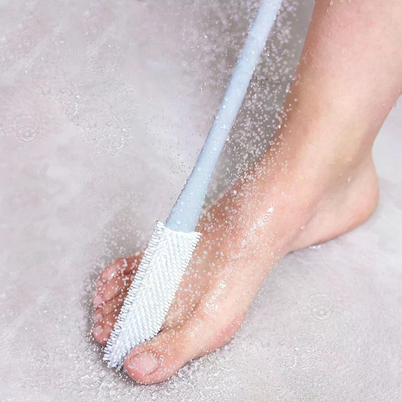 Toe Cleaning Brush Toe Seam Scrubbing Brush Anti-itch Foot Scrubber Skin Exfoliation Feet Cleaner Remove Dead Skin Tools