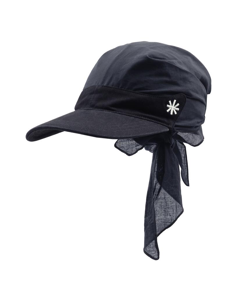 GLACK Gc079 Floppy Cotton Bandana Cap (Black)