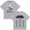 Camiseta de Verano de Algodón Puro Doble Cara con Estampado de Moda Cómica de la Máscara de Boris Brejcha para Hombre y Mujer