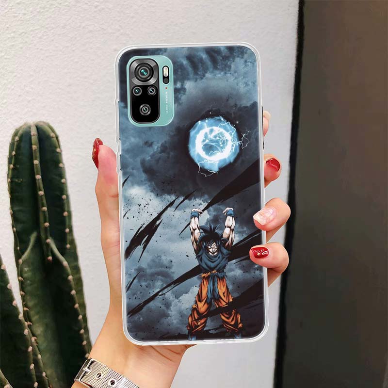 

Аниме Гоку Dragon Ball для Xiaomi Redmi Note 10S 10 11S 11 9S 9 8T 8 Pro чехол для телефона 11T 5G 11E 9T 7 6 5 5A 4X Fundas чехол Coque Redmi Note 8 Pro