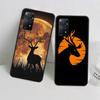 Strzelanie do łosia w zachodzącym słońcu Etui na telefon Redmi Note 13 Pro 5G Plus 12 12C 10 10A 10C 9 9A 9C 9T 8 8A K60 K70 Pro Xiaomi