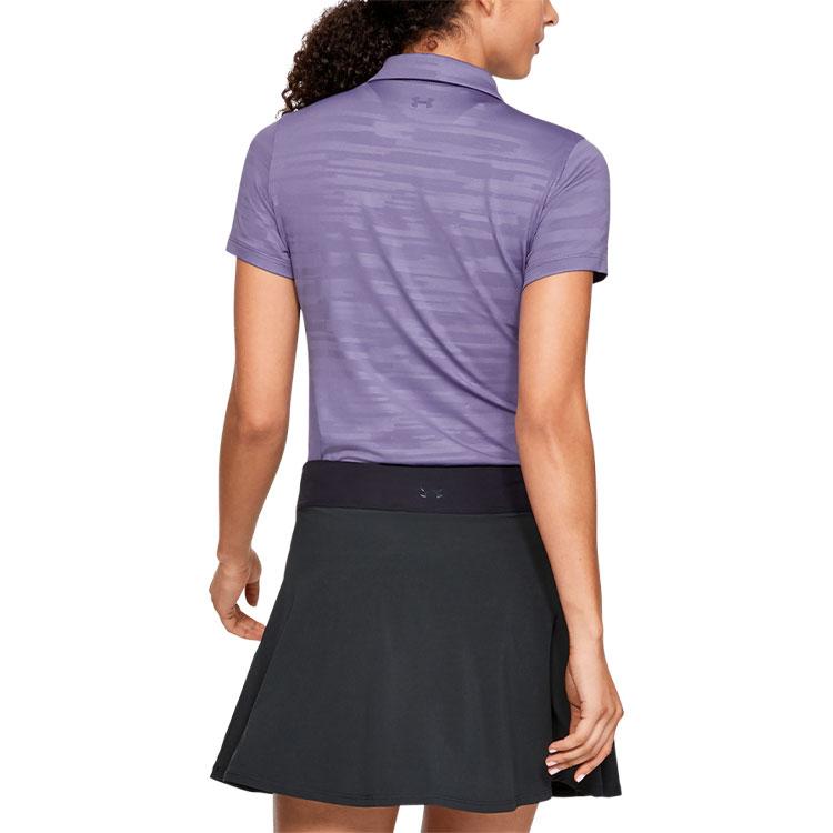 Under Armour Casual Polo Shirt Women tops Purple 1326889-520