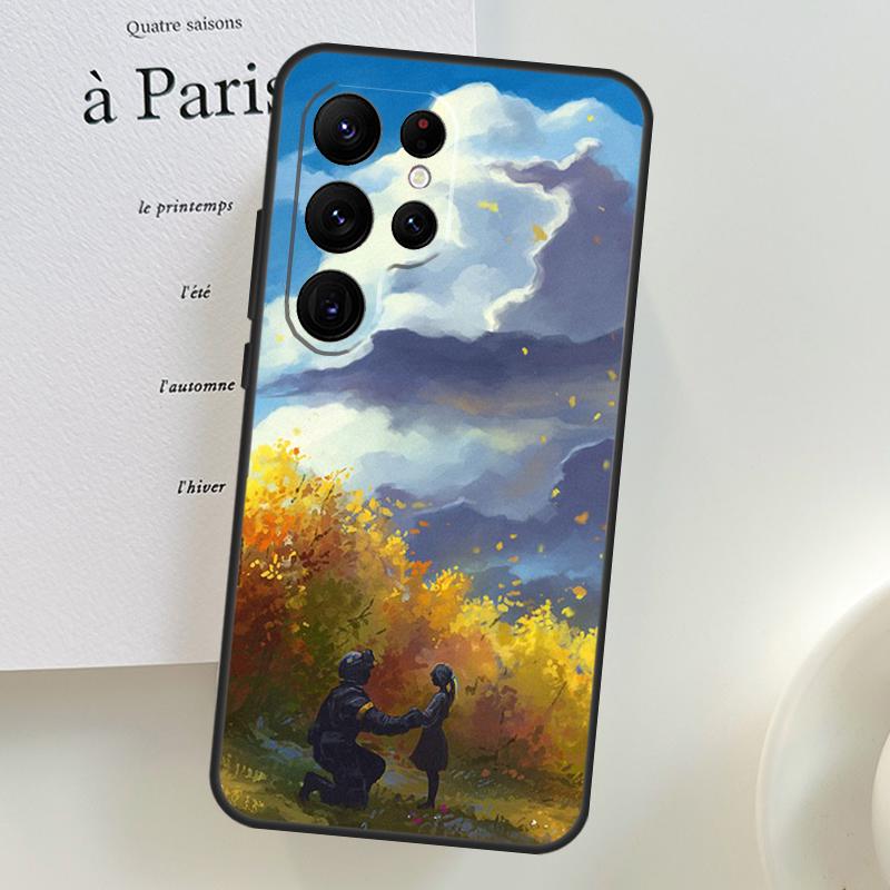 Ukrainian Flag Case For Samsung Galaxy S26 Ultra S25 S24 S23 S22 S21 S10 Plus S20 FE S25 Ultra Phone Cover