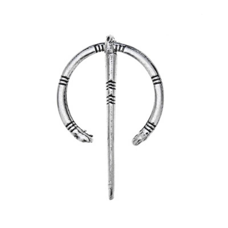 New Fashion Women Hand Forged Medieval Norse Runic Viking Jewelry Vintage Wulflund Belt Buckles Viking Cloak Brooch Cloak Pin