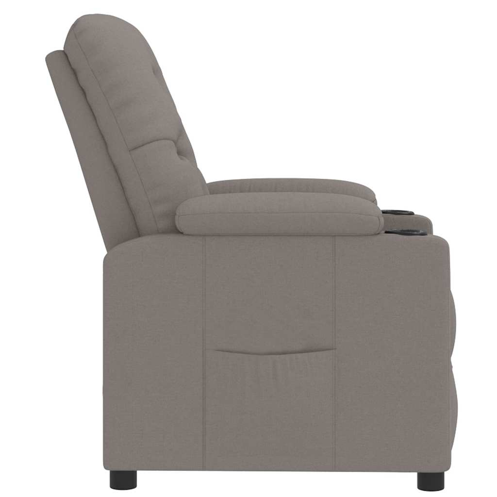 Relax Chair Taupe Fabric