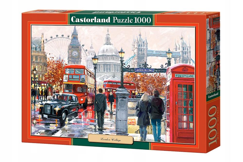 Puzzle 1000 pieces C-103140-2 London Collage