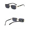 Retro Sunglasses Men Fashion Rimless Sun Glasses Shades Cutting Lens Ladies Frameless Eyeglasses