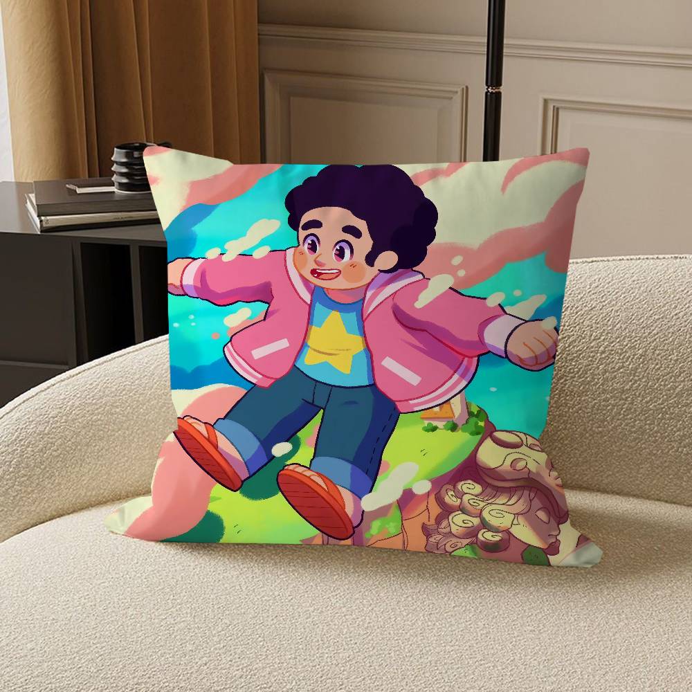 Steven Universe Pillowcase Toon Gift Cushion Cover Bedroom Home Sofa Chair Seat Decor Pillow Case