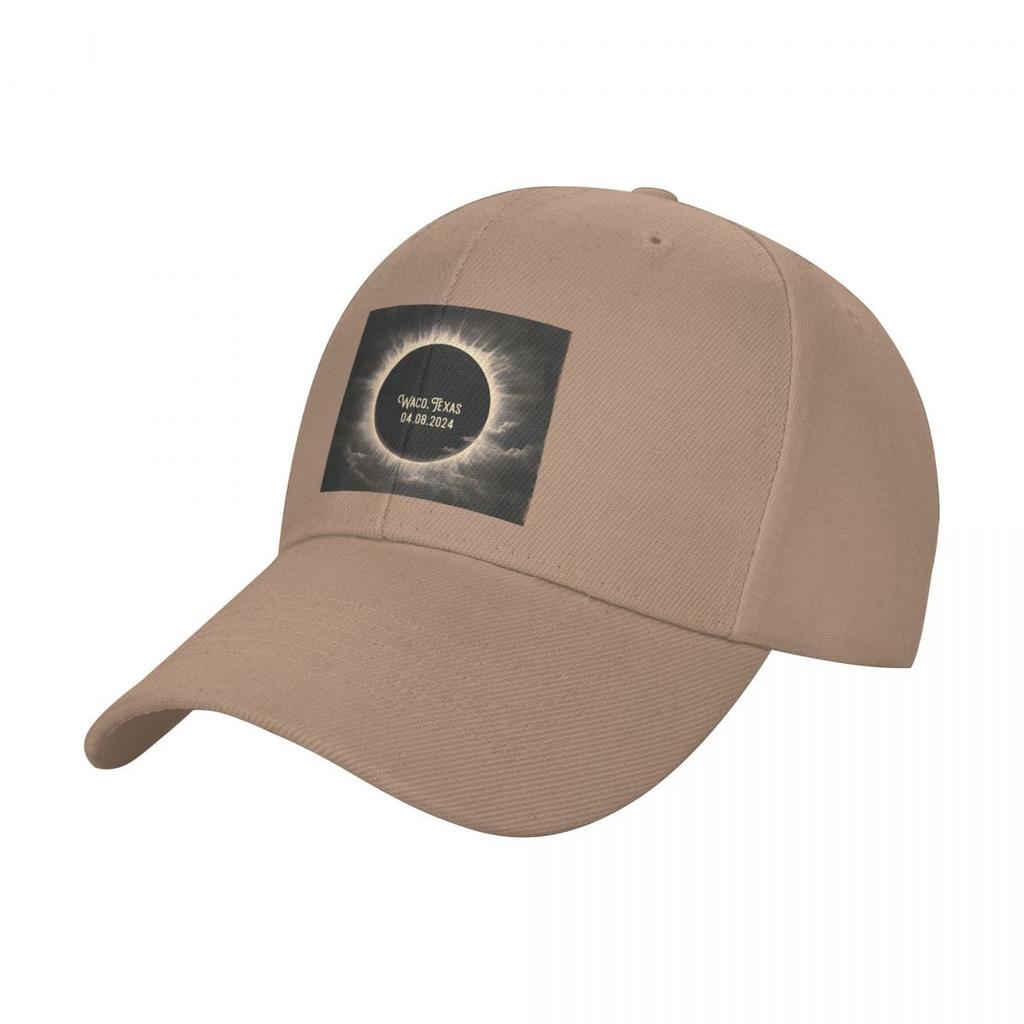 Waco, TX Total Eclipse Baseball Cap Fishing Hat Rugby Caps Male Women's