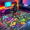 Custom Name Personalized Game Sprunki Print Carpet, Versatile Home Decor Rug, for Playroom, Apartment, Balcony, Entryway, Hallway Gift