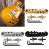 Roller Saddle Bridge and Allen Wrench Combo Replacements for LP 6-String Guitar
