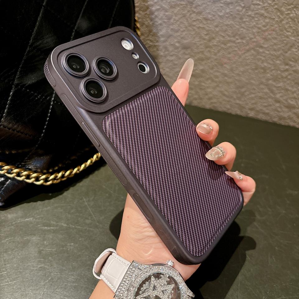 New Fiber Magnetic Phone Case For For Iphone 17 13 14 1 16 Pro Max 16Pro 17Pro Wireless Charging Silicone Protector Cover