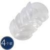 4pc Household Transparent Anti-collision Corner Table Corner Protector Baby Thickening Anti-collision Protection Corner