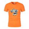 Fun Gym Unicorn Weightlifting Fitness Bodybuilding Printed Round Neck T-Shirt Summer Breathable Quick-Dryingcasual Short Sleeves