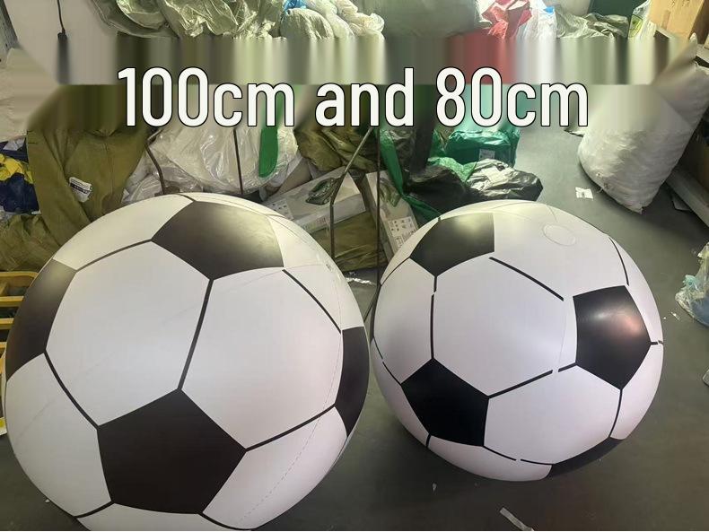 Großer verdickter PVC aufblasbarer Strandball für Outdoor-Aktivitäten und Kindergartenspiele - Extra großes Volleyball-Design