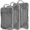 Juego de 6 Piezas Bolsa de Viaje Cubos de Empaque de Compresión Ligeros Duraderos con Bolsa de Almacenamiento Bolsas Organizadoras para Maleta de Equipaje de Nailon
