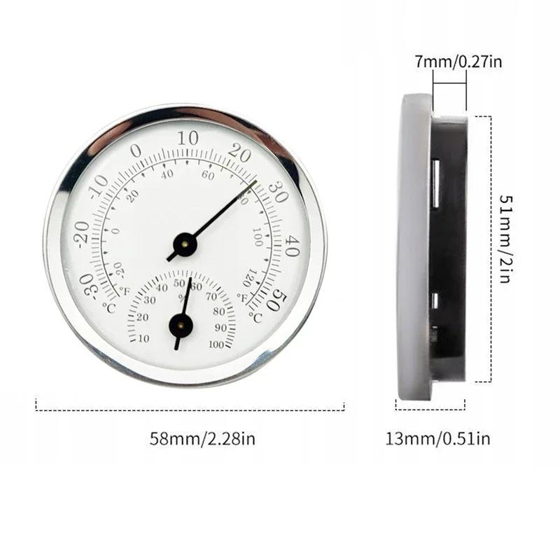 New Mini Pointer Type Thermometer Hygrometer Indoor Room Electronic Temperature Humidity Meter Sensor Gauge for Home Thermometer