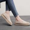 New Summer Cloth Shoes Female Fisherman Shoes Versatile Flat Shoes One Pedal Lazy Casual Cloth Shoes