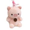 Cartoon Treasure Cute Animal Plush Toy Pig Capybara Dinosaur Otter Rabbit Panda Bag Pendant
