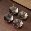 Unique Lotus Shape Alloy Incense Burner Stick Coil Holder Sandalwood Base for Gift Yoga Spa Home Decoration