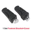 For BMW R1200GS R1250GS ADV 14-23 R1200 R1250 GS S1000XR C600 C650 SPORT Foot Peg Bracket Rubber Cover Rear Passenger Foot Rest