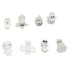 Resin Kid Toy Ghost Styles Micro Landscape Halloween Decor Luminous Miniatures Glowing Spooky