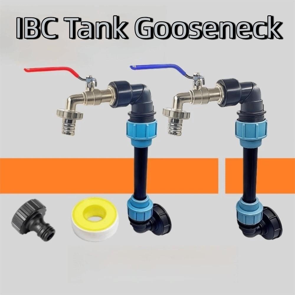 Metal Faucet Faucet Adapter Connection Kit IBC Barrel Heightening Faucet Kit Gardening Buckets