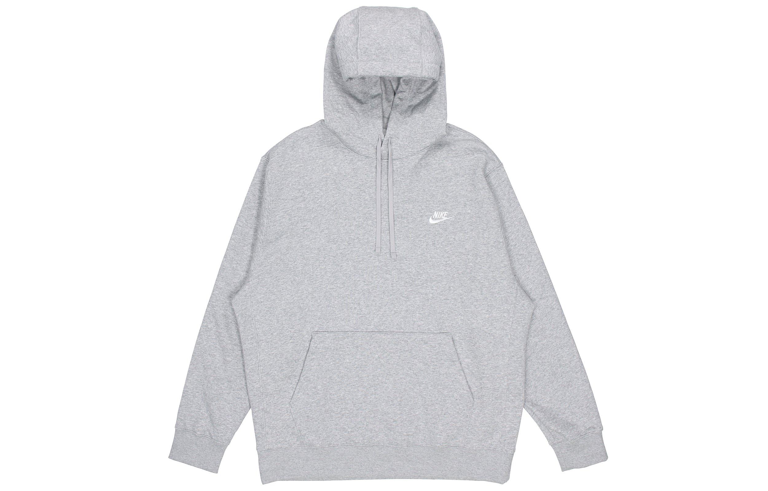 

Nike Sportswear Club Fleece Brushed Thermal Pullover Fleece Lined Hooded Sportswear Sweatshirt Winter Men s BV2655-063 L