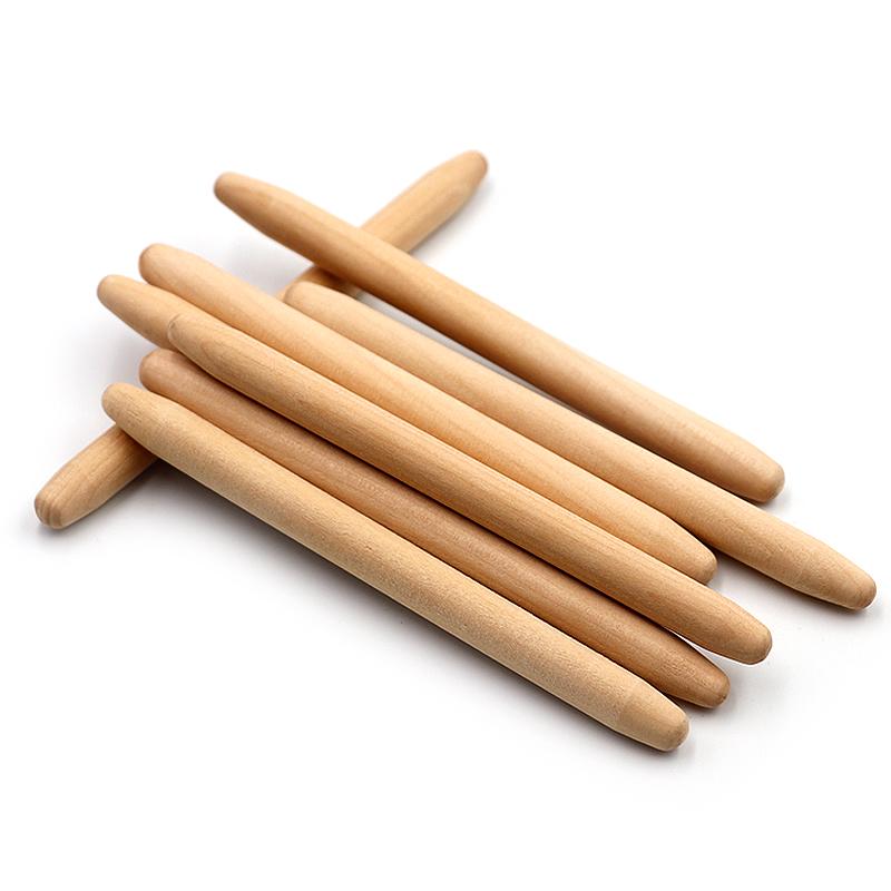 4Pcs Beekeeping Tool Bee Queen Wooden Stick Stylobate Rod Queen Standard Wax Bowl Cell Yukon King Rod Machine System