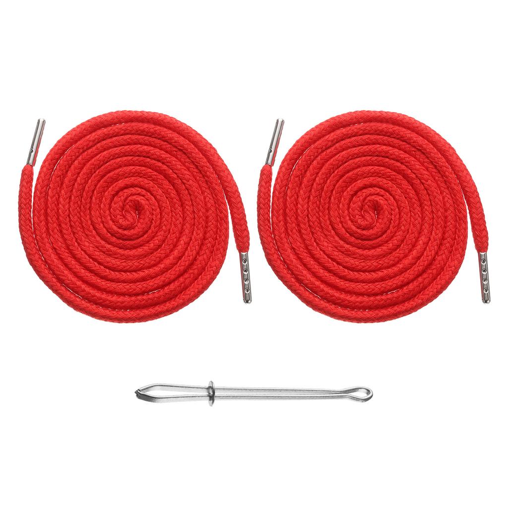 Uxcell 2 pezzi Coulisse per Vita Pantaloni per Uomo Donna Pantaloni Sportivi Corde Coulisse Corda Cintura Cordino Maglione Cappello Corda Rotonda Fai da te