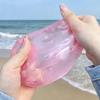 Jumbo Pink Cheese Cube Stress Ball Squishy Toy Cheese Stretchable Squeeze Ball Fidget Toy Asmr Sensory Anti-Stress Friends Gift