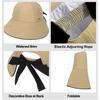Breathable Women Bucket Hat Wide Brim Summer Beach Hat Fashion Sun Hat