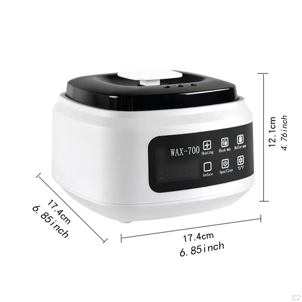 Electric Heater Machine for Women Men Hair Removal Adjustable Temperature