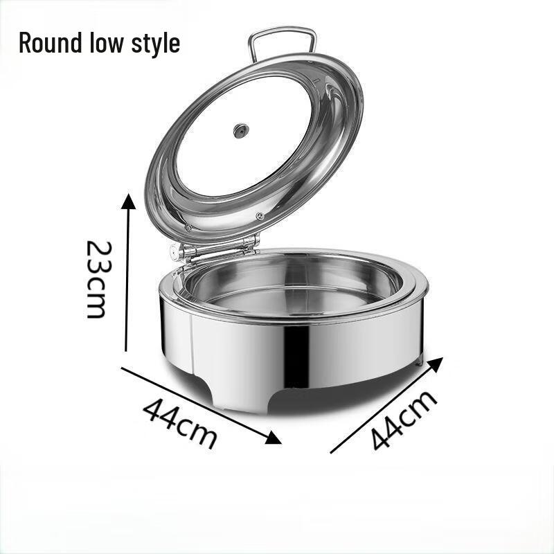 Tianze Commercial Stainless Steel Round Chafing Dish