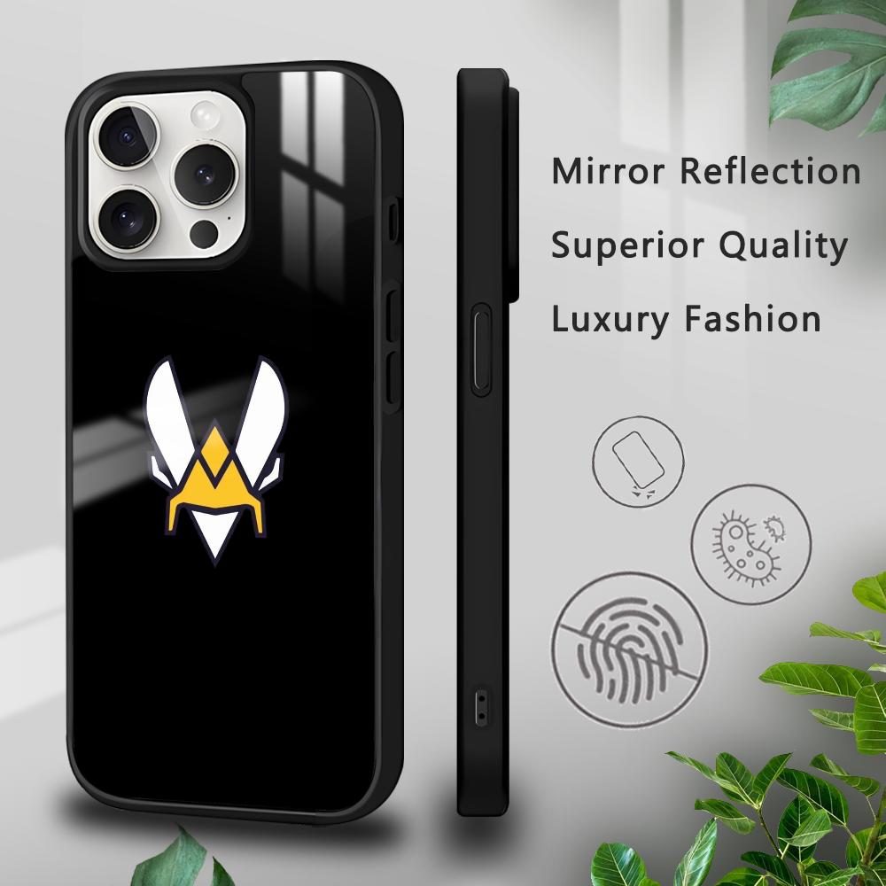 C-CSGO Team G2 F-Faze Spirit Vitality Phone Case For iPhone 16 15 14 13 12 11 Pro Xs Max Mini Plus Celulares Hard Funda