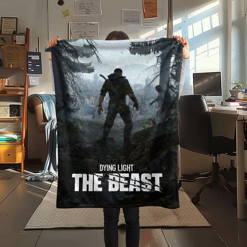 

Highly rated game Print FlAannel Blanket, High quality Comfortable for All Seasons, Home Decor, Warmth and Comfort 80cm x 120cm