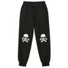 KAN6312 Klpb0013 Blood Skull Jogger Pants Black