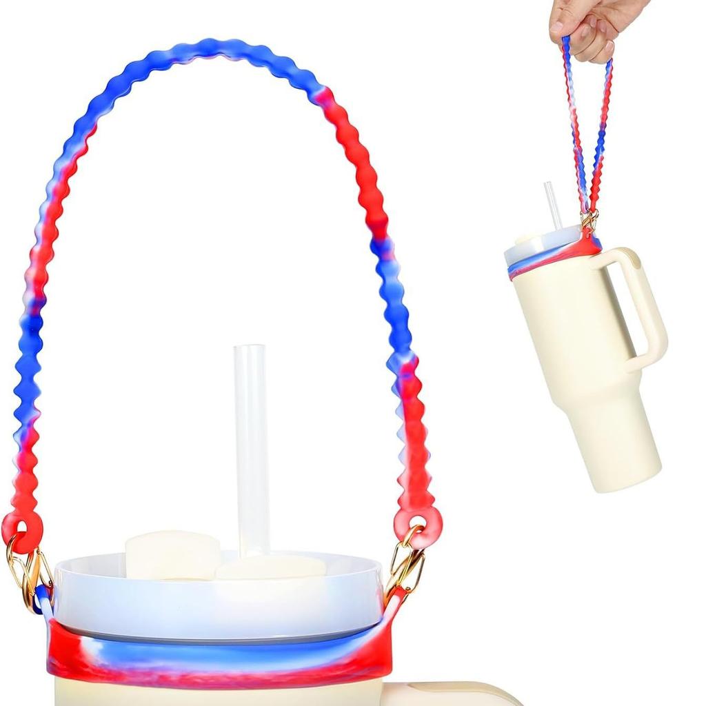 Water Bottle Handle Water Bottle Sling Carrier Holder Strap Soft Durable Silicone for Most 8-40oz Bottles for Cup Accessories