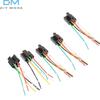 1/5 Pcs 5Pin Automotive Relay Socket Harness Connector Plug Bakelite Relay Base Seat for 12V 24V 4Pin 5Pin Auto Relay