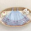 Girls Summer Lightweight Tulle Spaghetti Strap Tutu Dress Sweet Princess Party Outfit for Toddlers