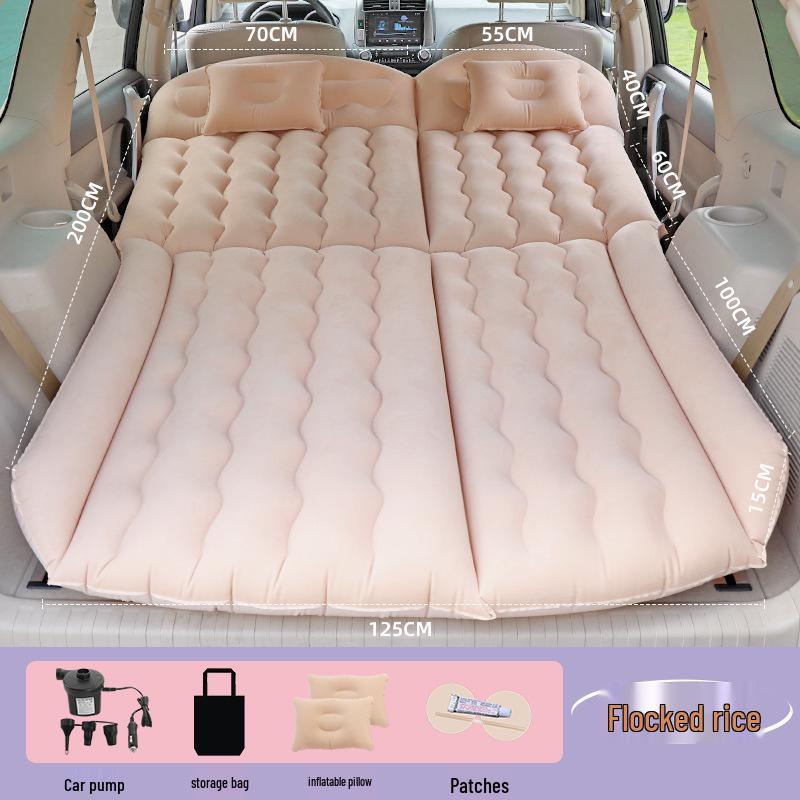 Car Back Seat Inflatable Travel Mattress for SUVs