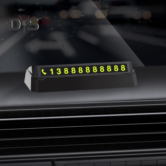 Stable Phone Number Plate Convenient Practical Pressing Style Phone Number Plate