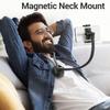Magnetic Phone Neck Mount Fit for Go Pro Action Camera Multifunction POV Cellphone Neck Holder for Video Recording