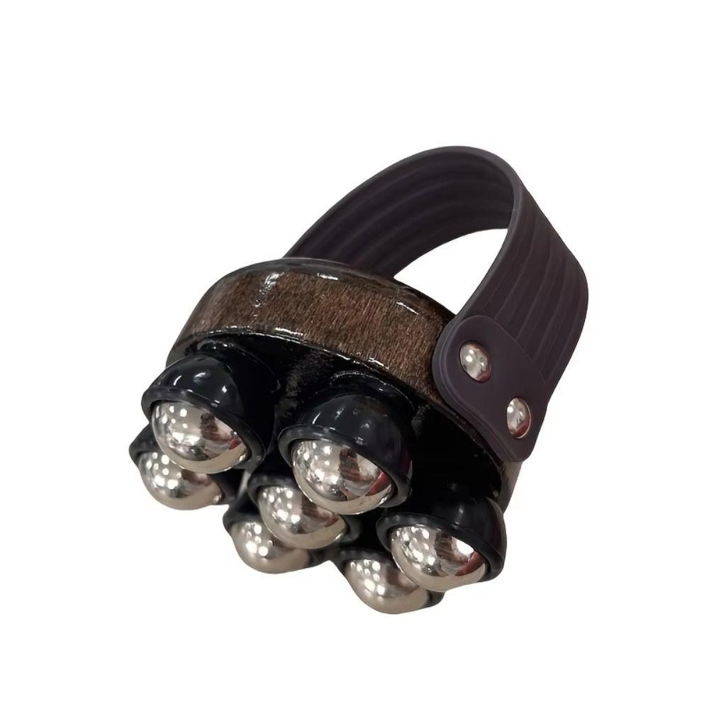 Ergonomischer Griff Rollball-Massagegerät Holzmaterial Manuell Körperroller Muskelentspannung