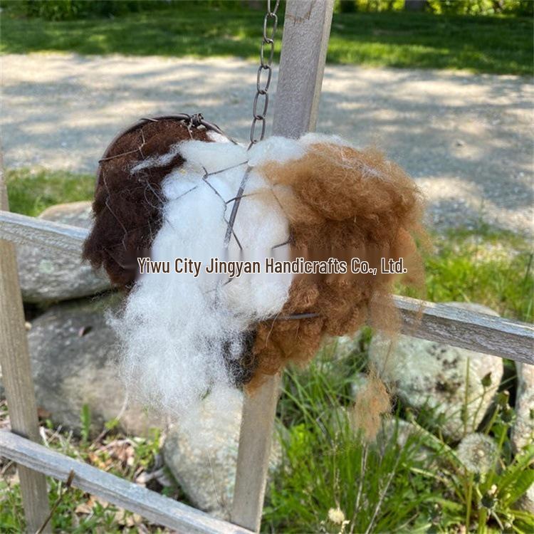 Trendy Portable Bird's Nest Heart Courtyard Decoration