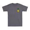 Pineapple Shirt Pineapple Left Breast Pocket Graphic Novelty Unisex's T-Shirt
