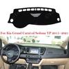 For Kia Grand Carnival Sedona YP 2015 - 2021 Dashboard Cover Dash Board Mat Carpet Pad Shade Cape Blanket Accessories