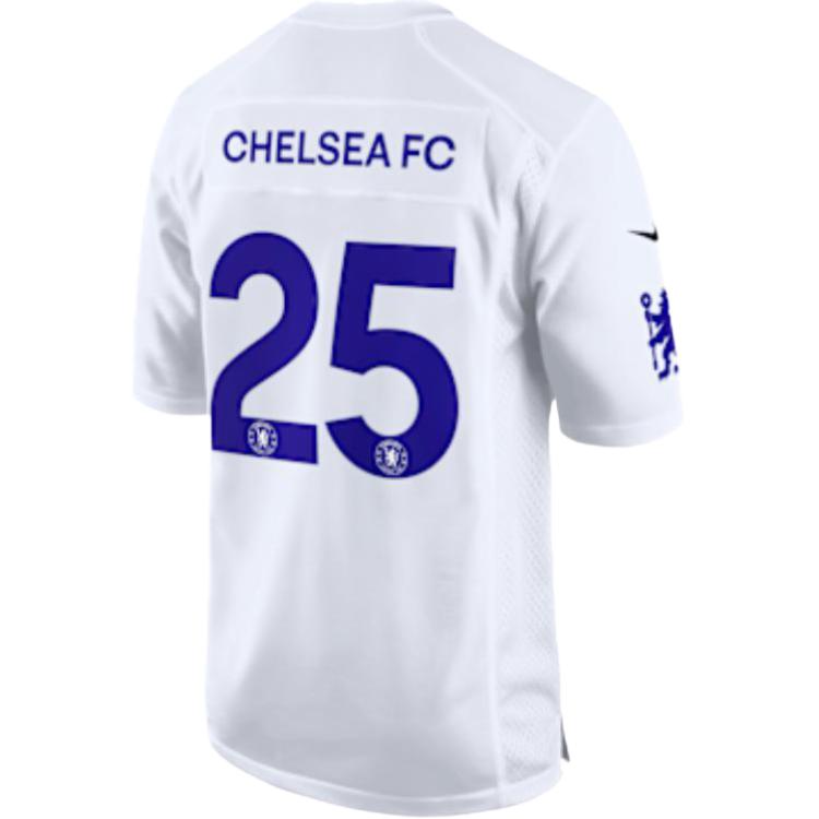 Nike Loose Fit Short Sleeve Digital Logo Football Shirt Men tops White 22NM10AFA4-5L5